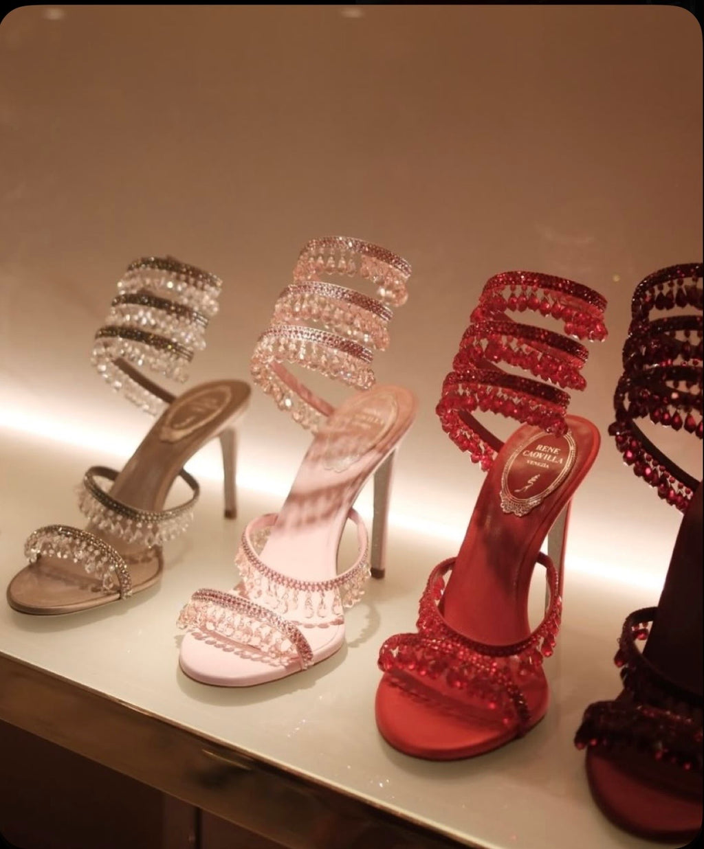 Sandales Crystal Luxe ✨