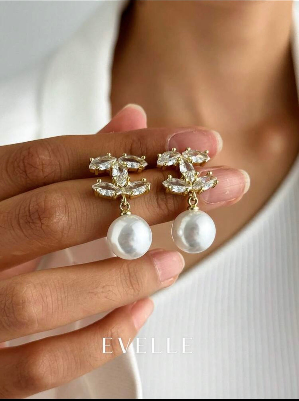 Boucles d’oreilles style luxe